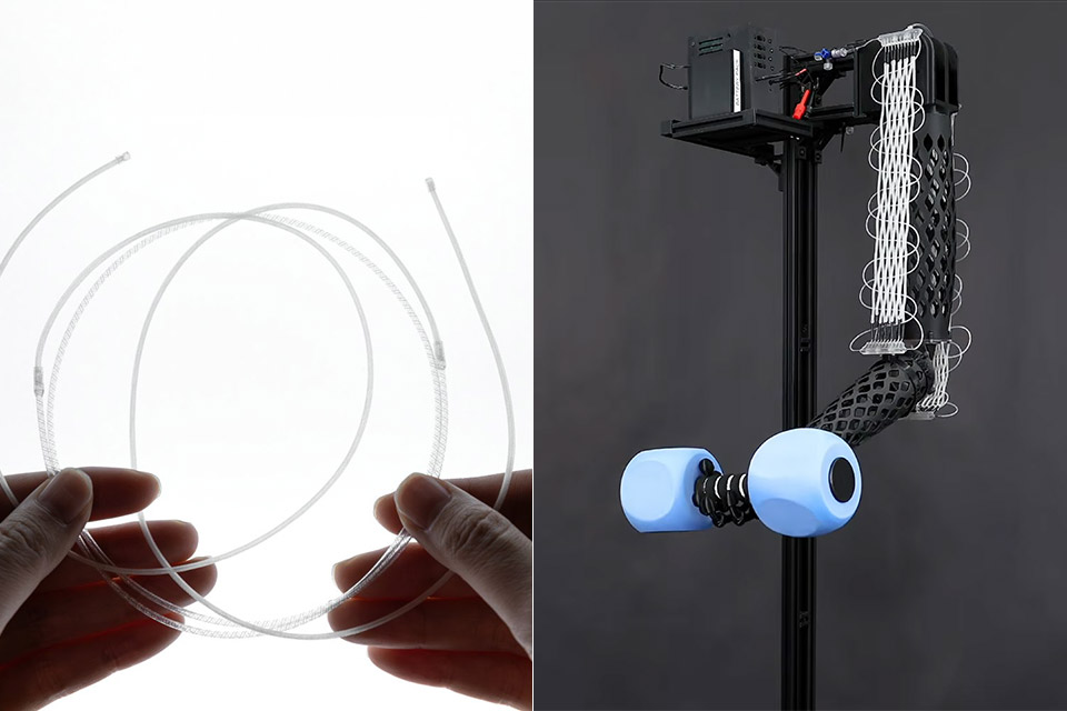 MIT Electrofluidic Fiber Muscles robots