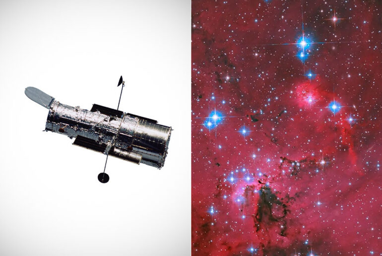 NASA Hubble LH 59 Large Magellanic Cloud