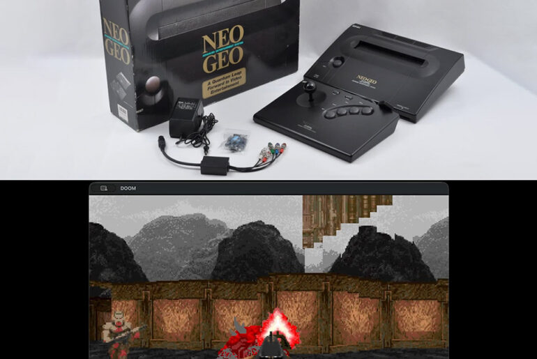 NEO GEO Doom Port DOOM64KB DOOMGEO