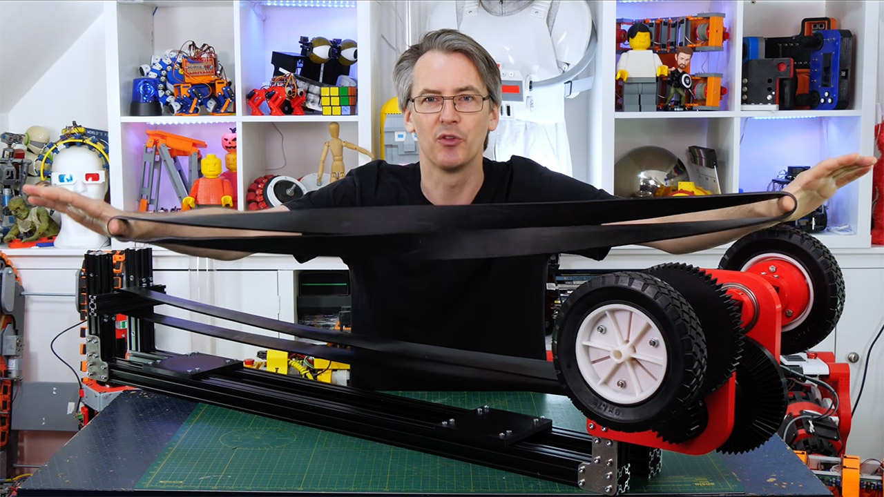James Bruton Elastic Band Cart