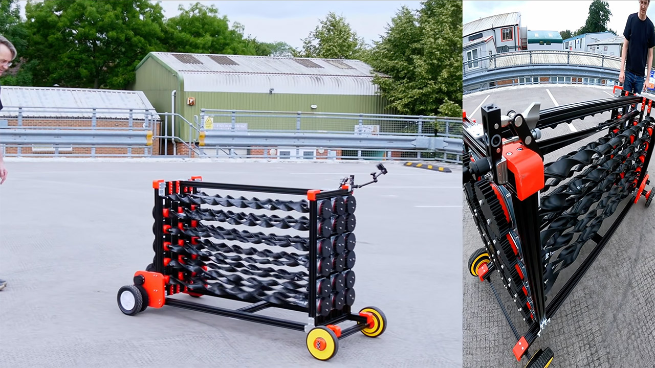 James Bruton Elastic Band Cart