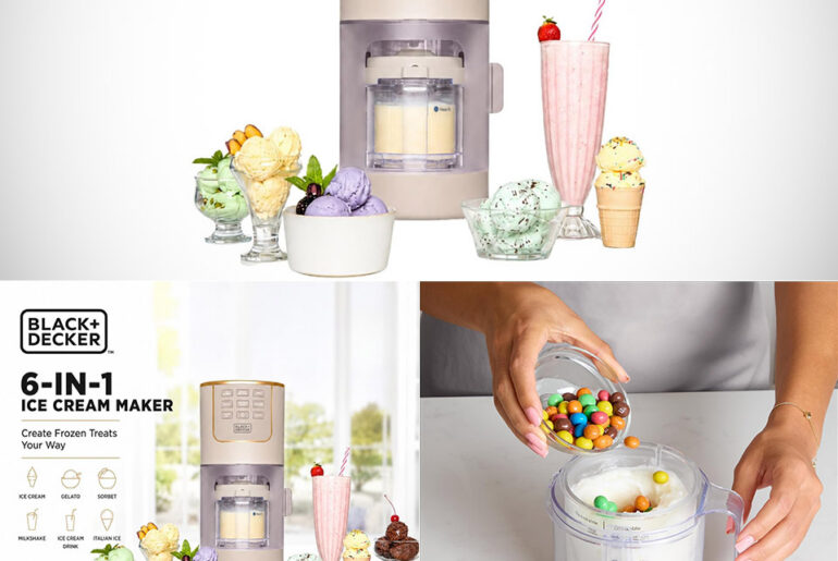 Black Decker Perfect Pint Ice Cream Maker