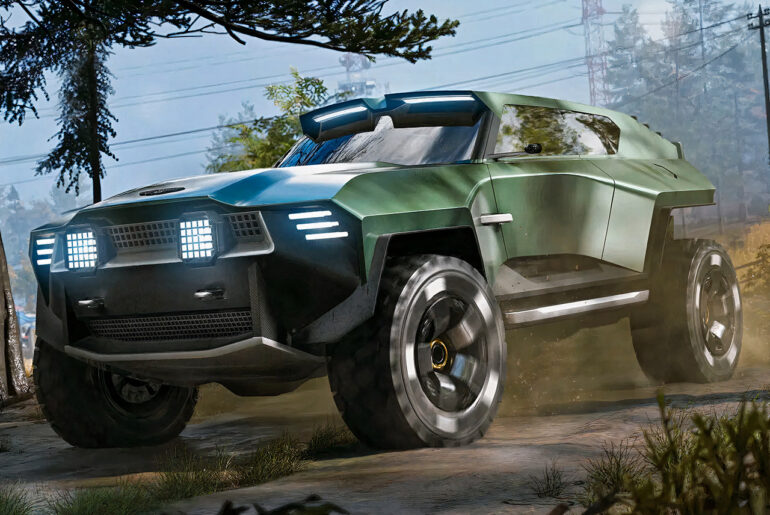 Aston Martin Dreadnought V12 SUV Call of Duty Modernwarfare 4
