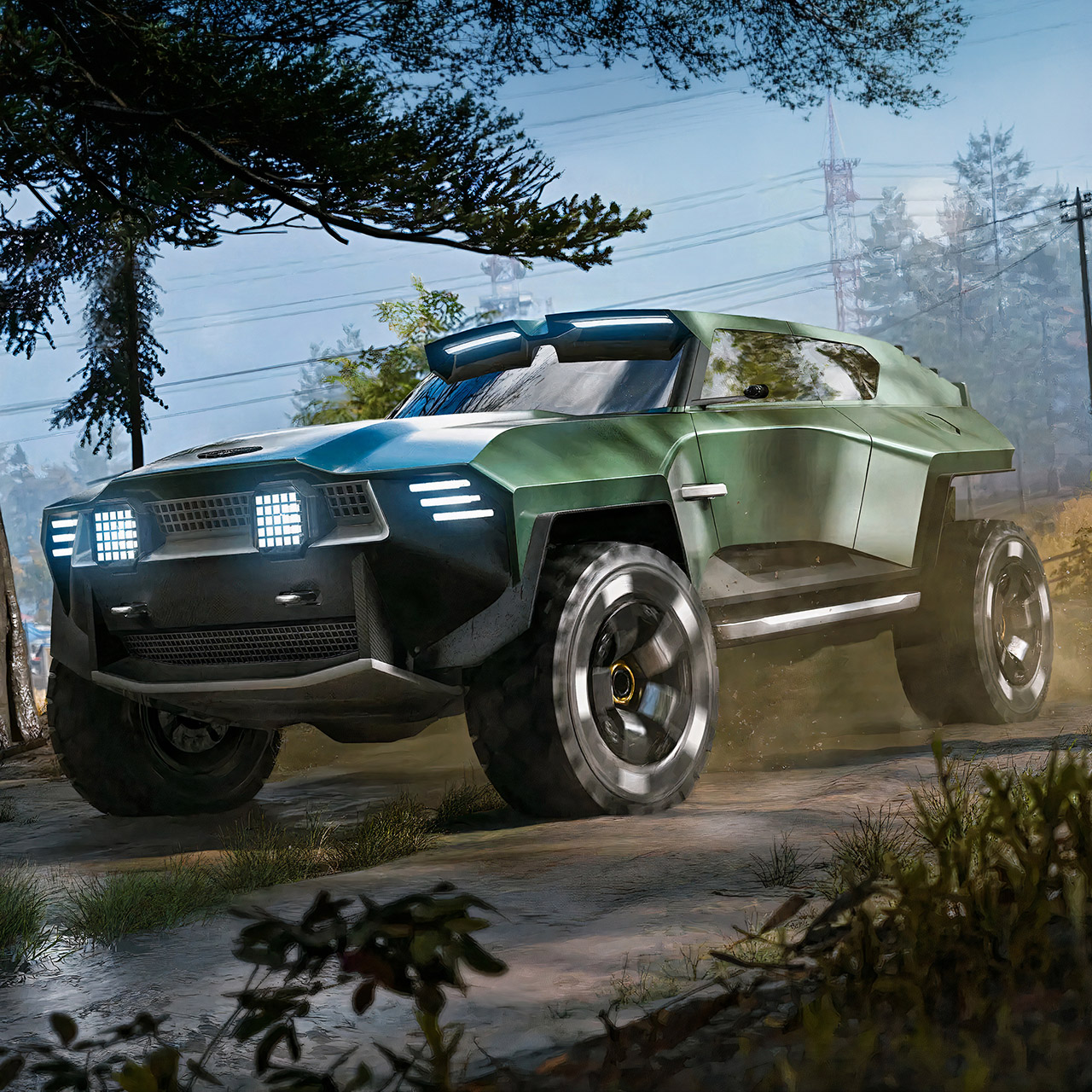 Aston Martin Dreadnought V12 SUV Call of Duty Modernwarfare 4