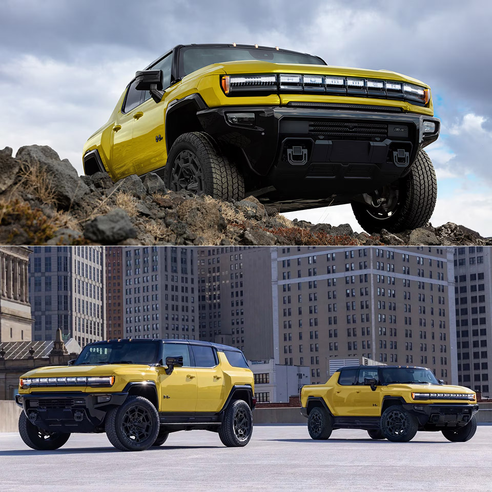 GMC’s Limited Hummer EV Icon 25 Edition Revives the Classic Yellow That Defined the H2