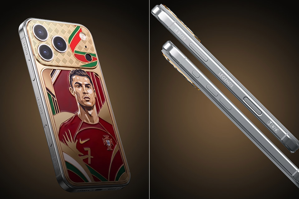 Caviar Legends Collection Messi Ronaldo Smartphones