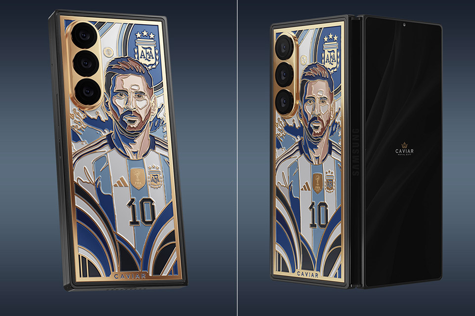 Caviar Legends Collection Messi Ronaldo Smartphones