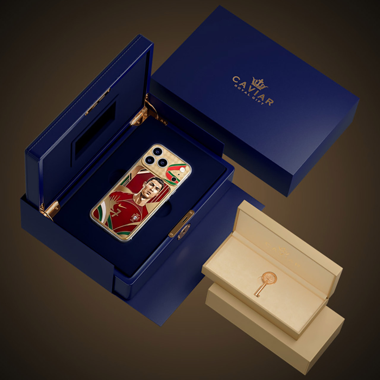Caviar Legends Collection Messi Ronaldo Smartphones