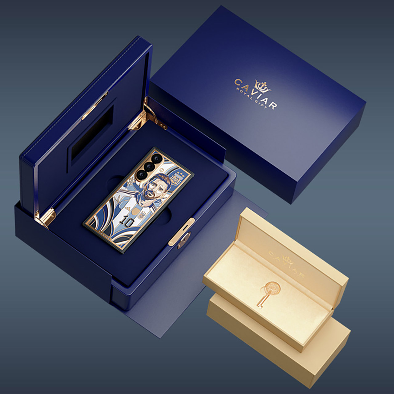 Caviar Legends Collection Messi Ronaldo Smartphones