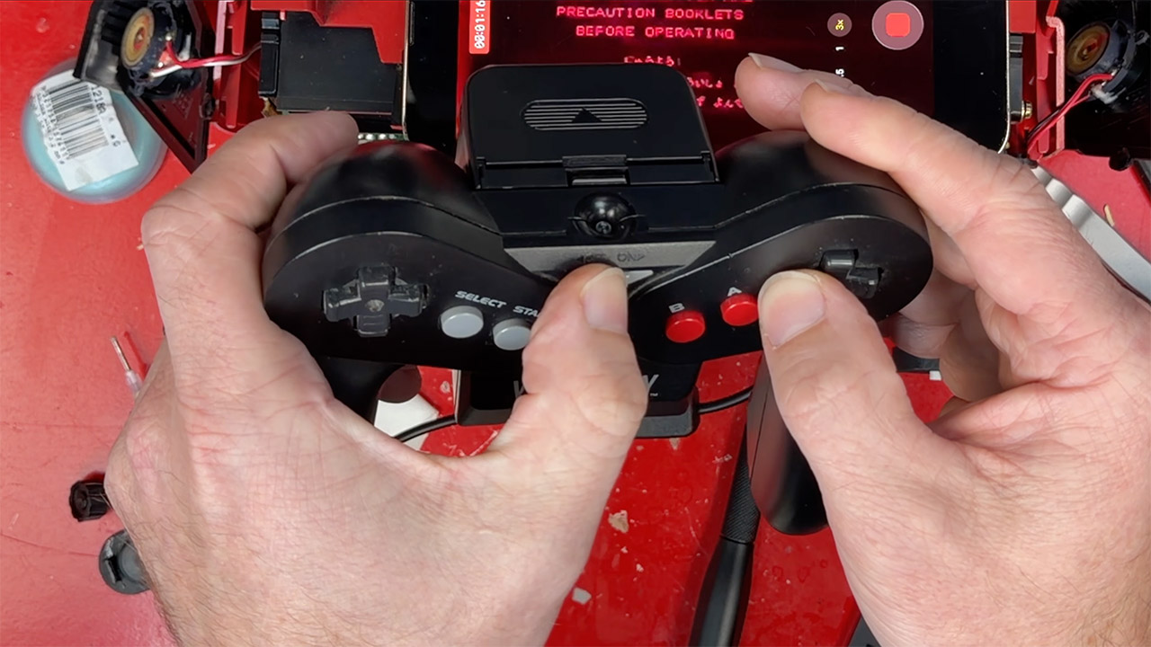 Nintendo Switch Virtual Boy Wireless Controller Mod RetroOnyx