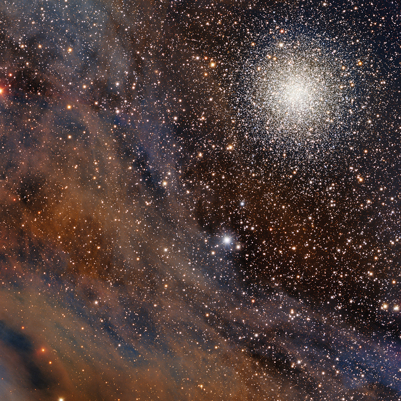 Dark Energy Camera Corona Australis Molecular Cloud Starry Night