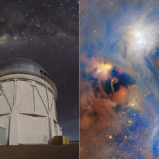 Dark Energy Camera Corona Australis Molecular Cloud Starry Night