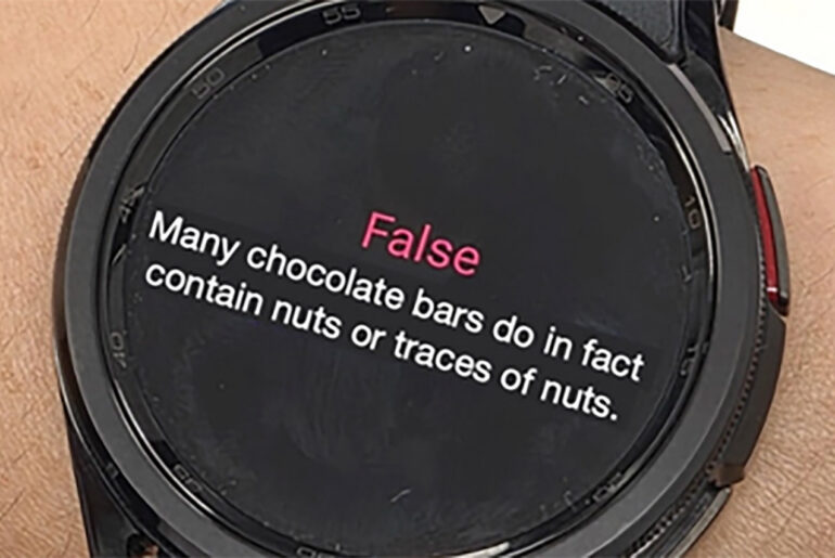 FactNudger Fact-Checking AI Smartwatch