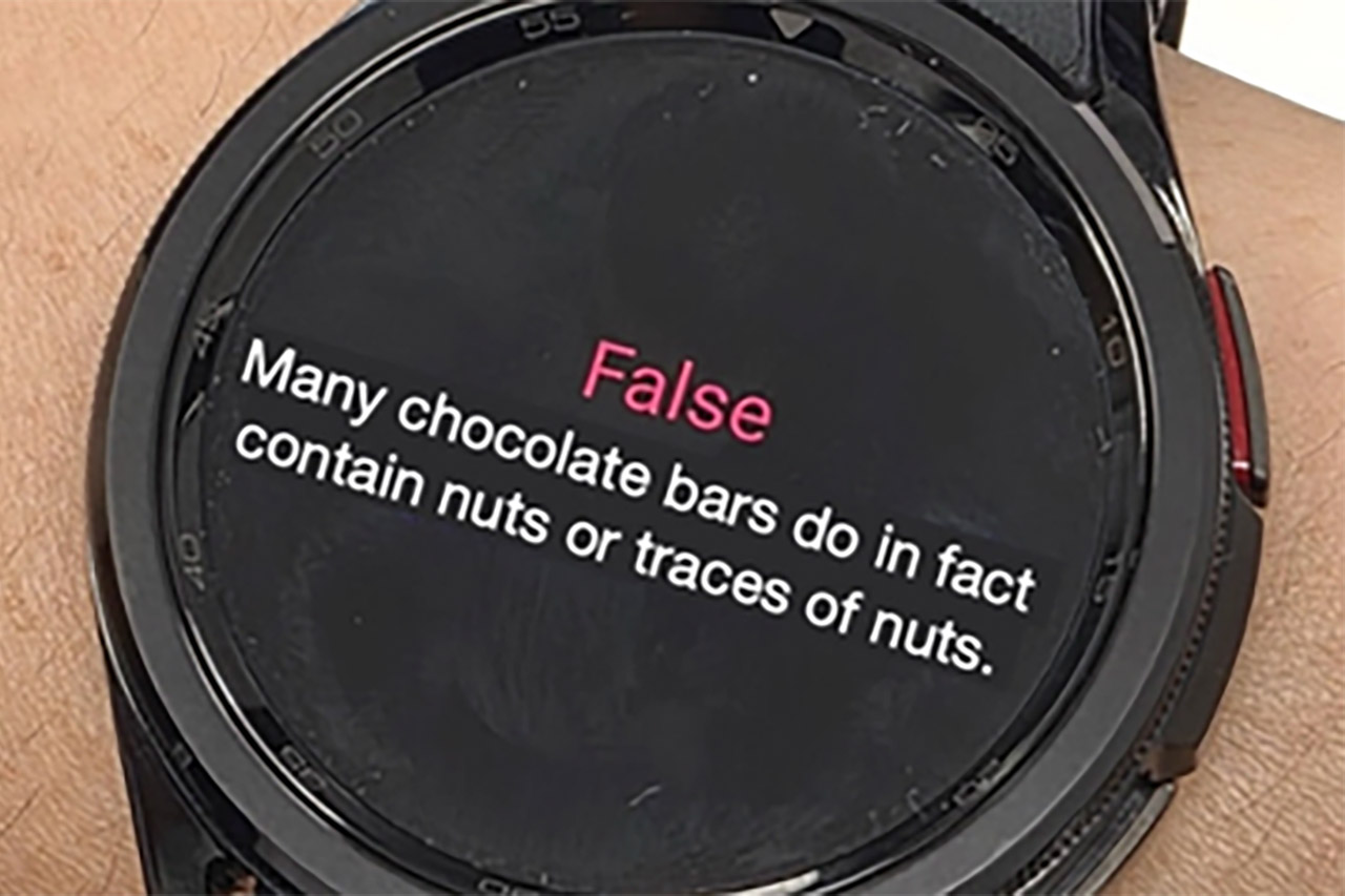 FactNudger Fact-Checking AI Smartwatch