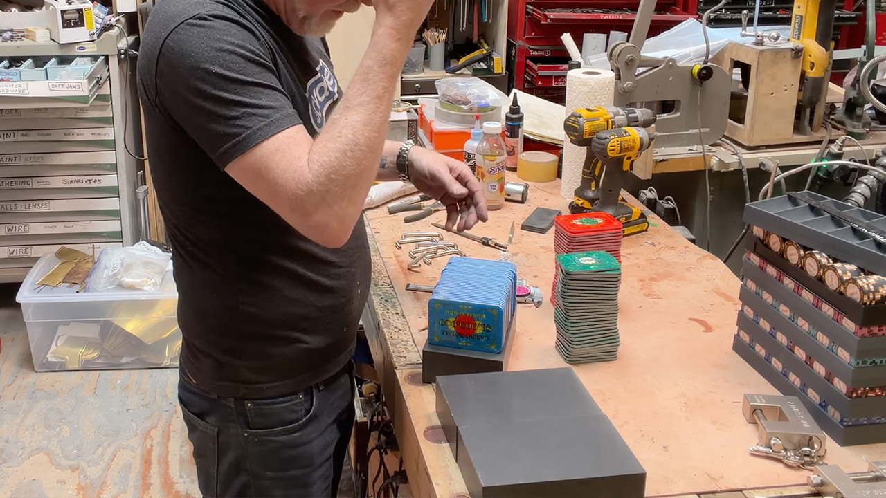 Adam Savage Casino Royale Poker Set Project
