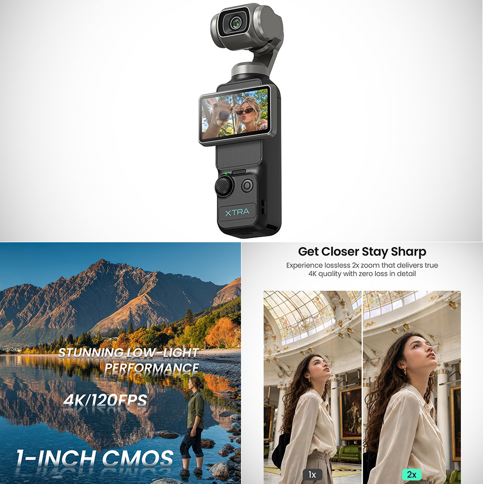 Xtra Muse Pocket Camera Gimbal 2026