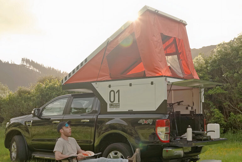 DIY Custom Pop-Up Truck Camper
