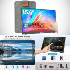 InnoView 15.6" Portable Touchscreen Monitor 1080p