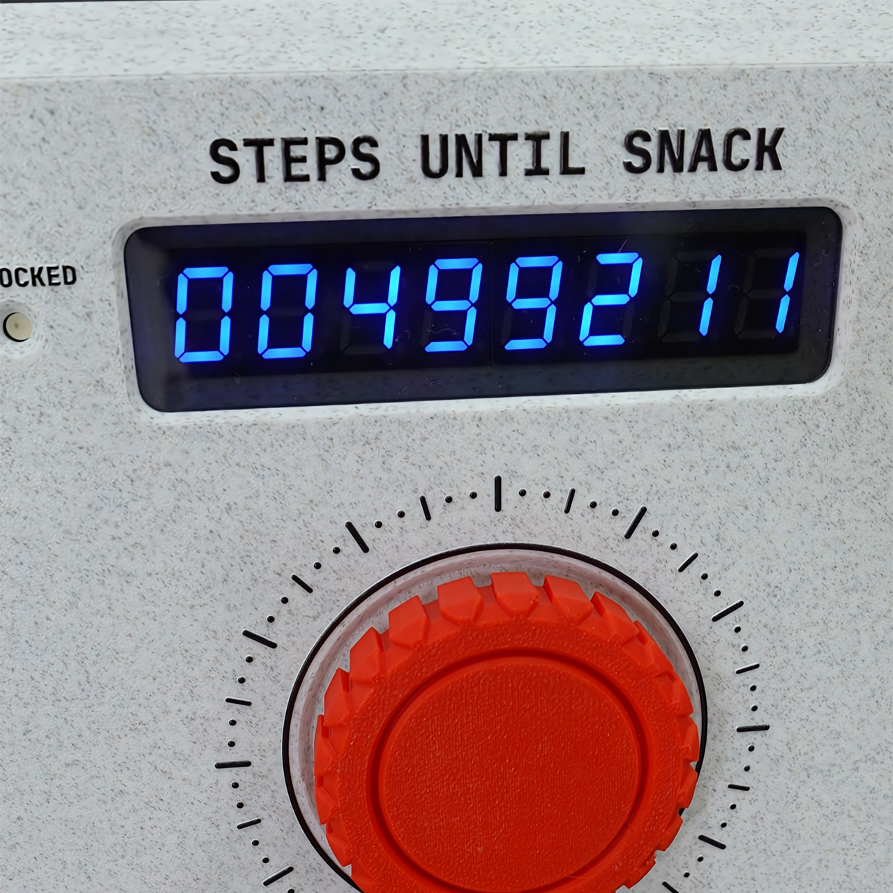 Unnecessary Inventions Step-Counting Snack Lock Box