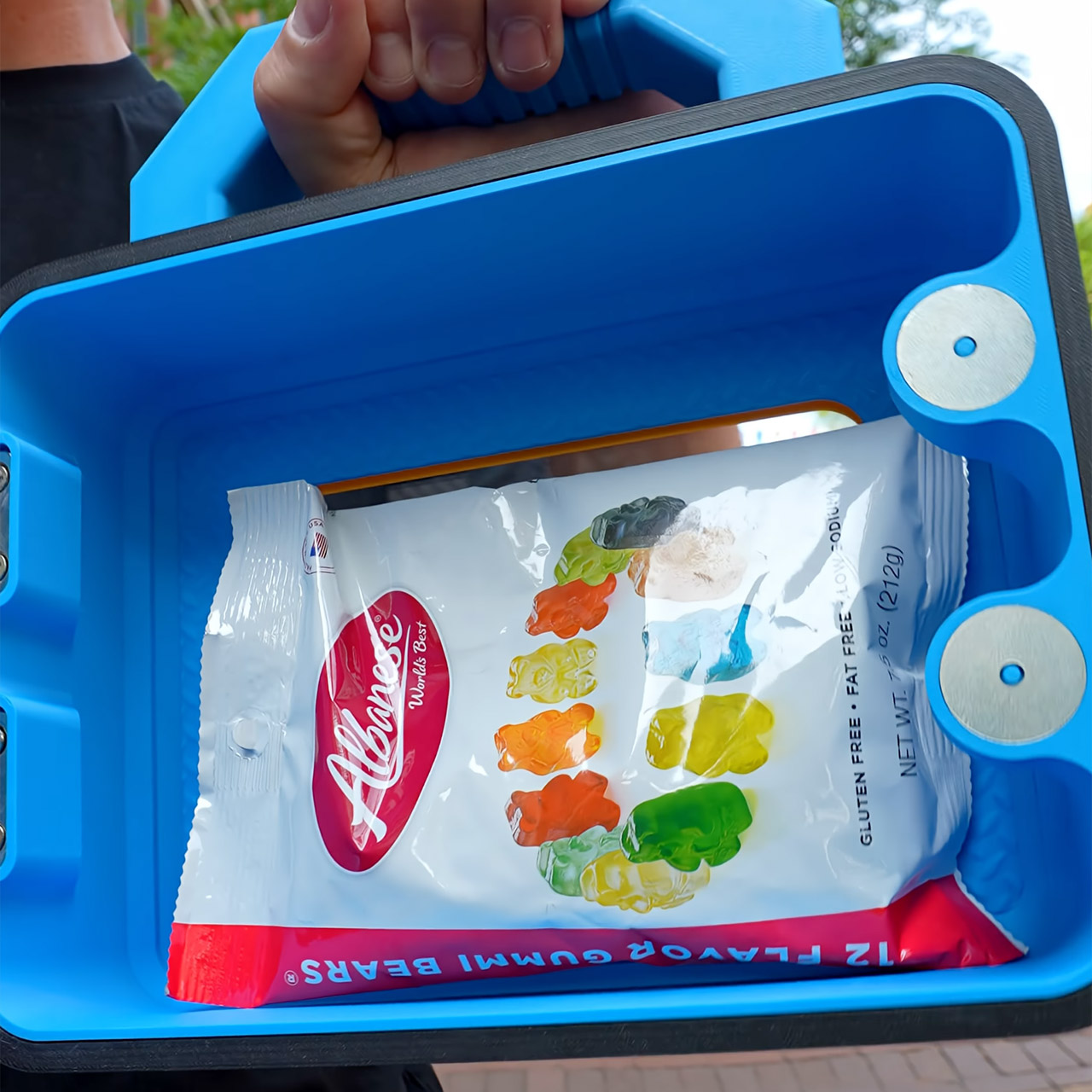 Unnecessary Inventions Step-Counting Snack Lock Box