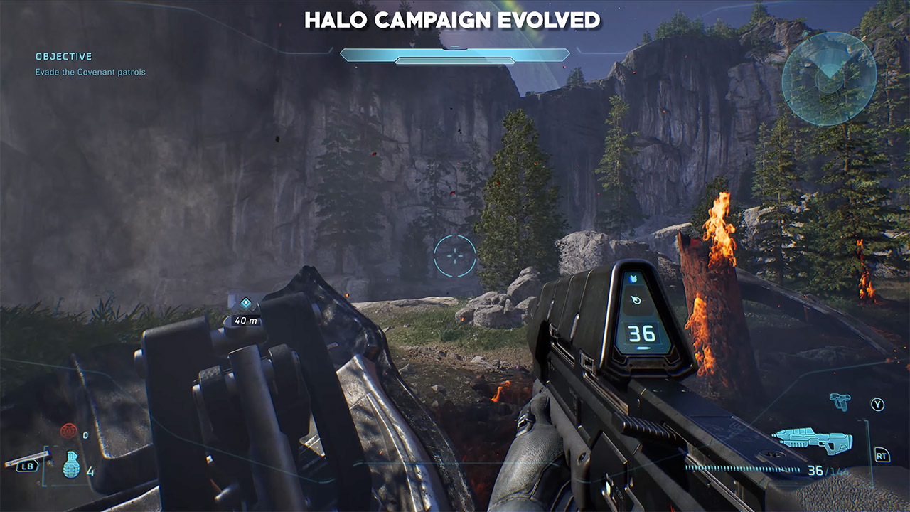 Halo Campaign Evolved vs Original Graphics Comparison