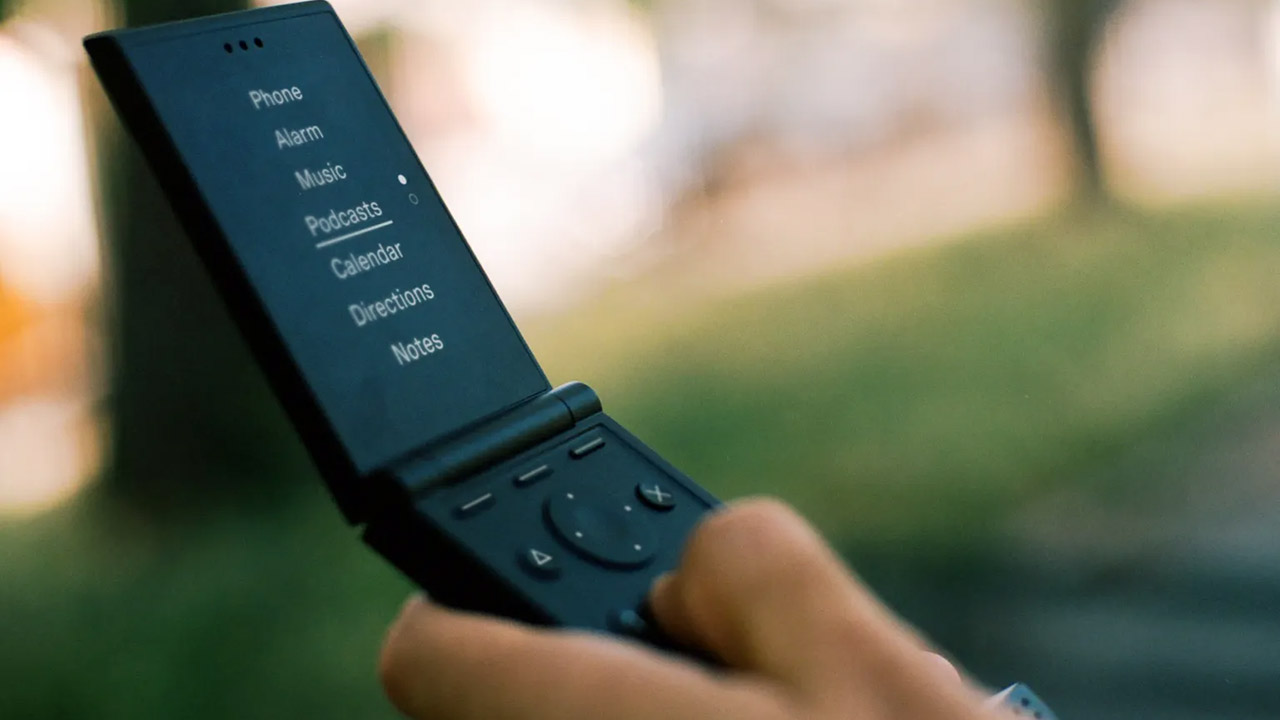 Light Flip Minimalist Phone