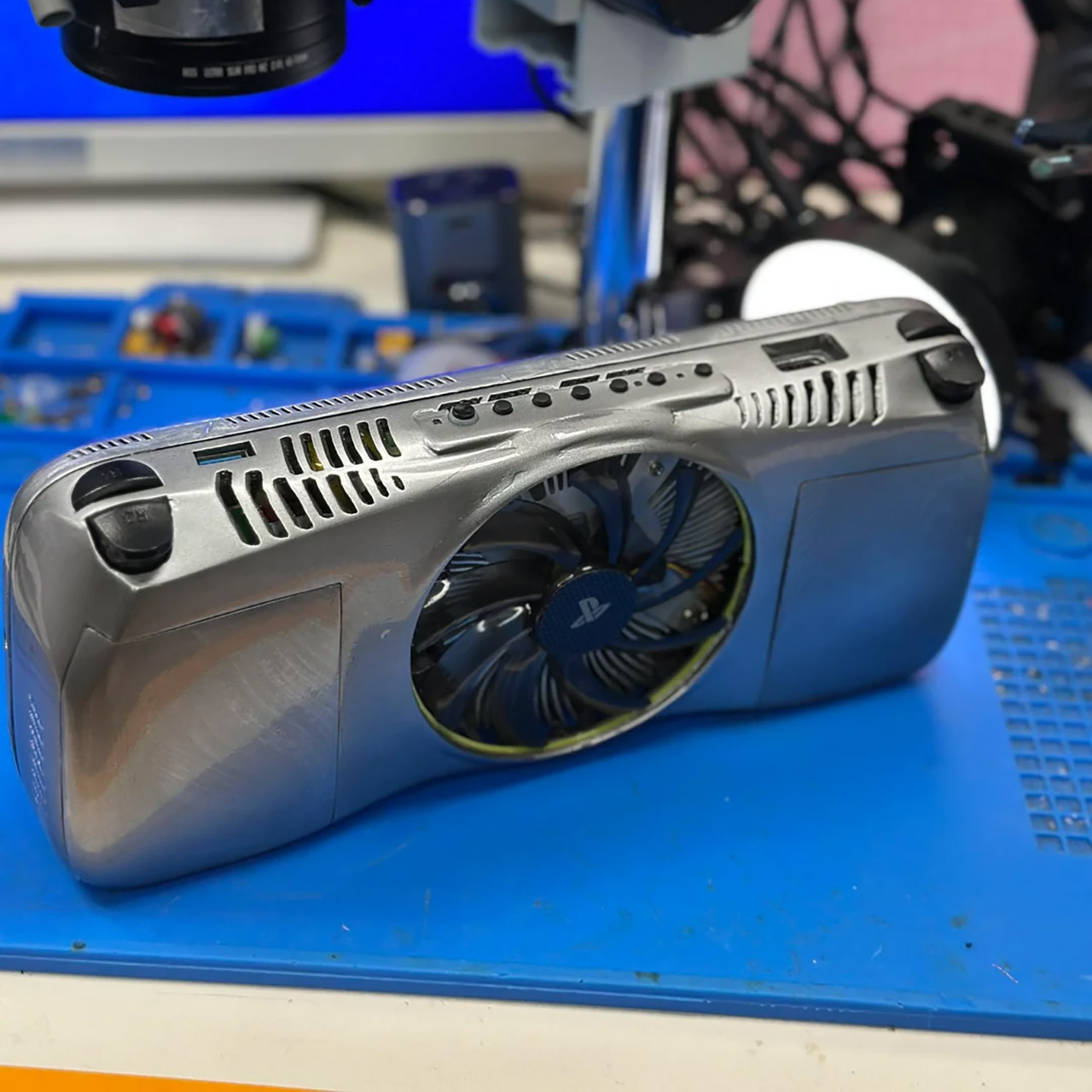 Custom-Built PlayStation 4 Portable PS4 Handheld
