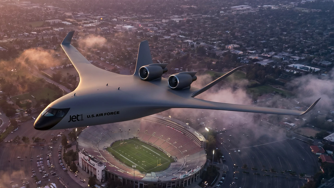 JetZero Blended Wing Z4 Aircraft
