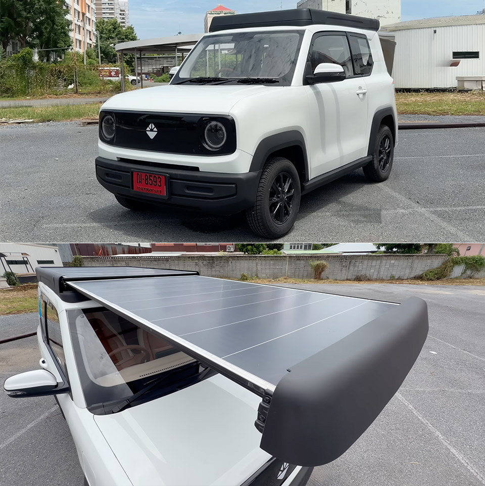 Solarky SunV Solar-Electric Car Offers Sunshine Miles for Under Ten Thousand
