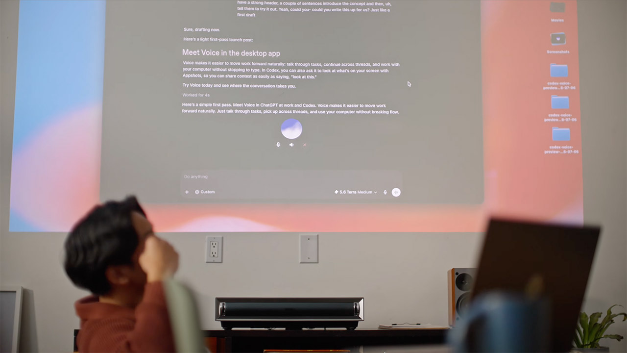 ChatGPT Voice Desktop Launch
