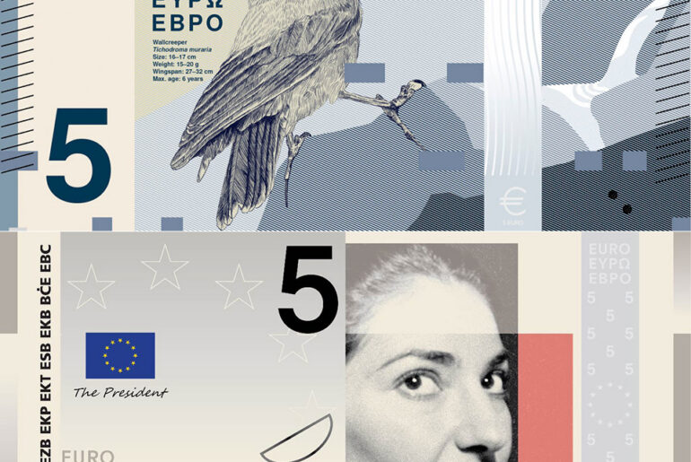 ECB New Euro Banknote Designs 2026