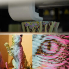 Multi-Color 3D Prints Cutting Printing Time