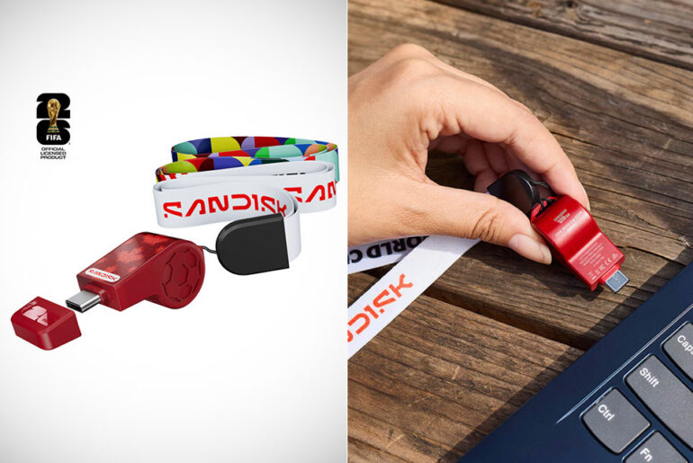 128GB SanDisk USB-C Flash Drive FIFA World Cup Edition