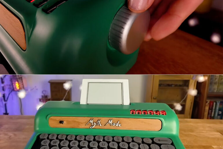 E-Ink Typewriter