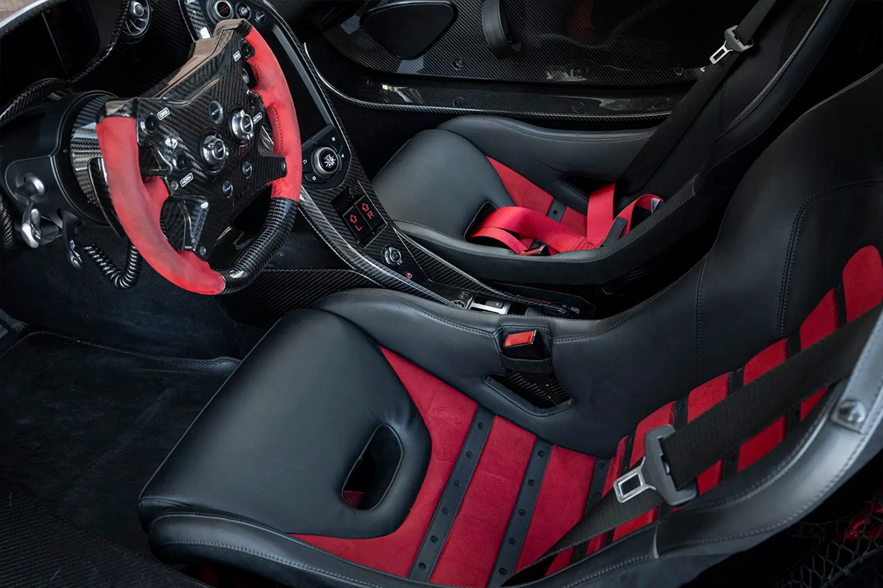 2014 McLaren P1 GT Lanzante Monterey Auction Interior
