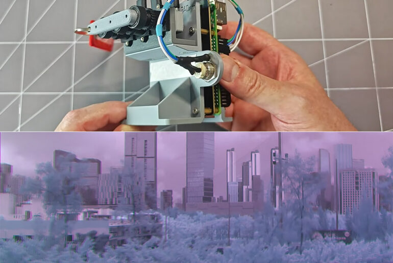Webcam True Infrared Mod
