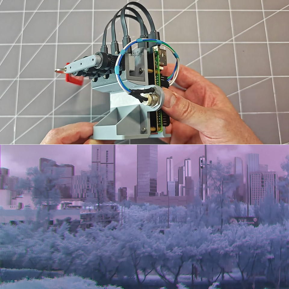 Webcam True Infrared Mod