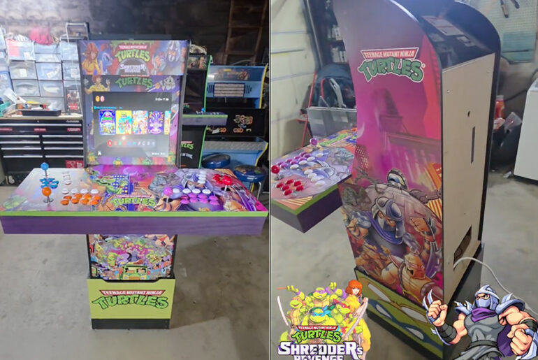 TMNT Shredder's Revenge Switch 2 Arcade Cabinet