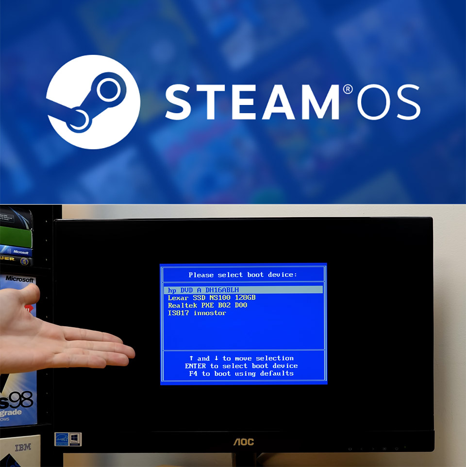 Installing SteamOS Old Laptop PC