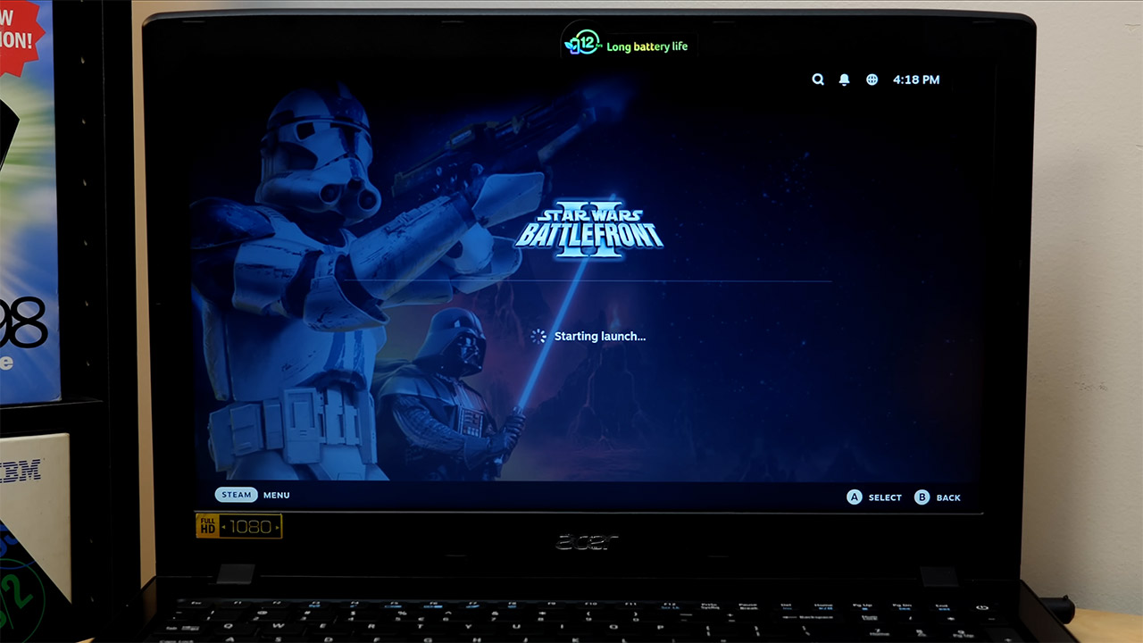 Installing SteamOS Old Laptop PC