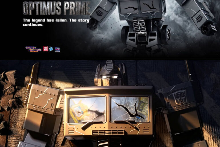 Robosen Fallen Leader Optimus Prime Transformers Robot