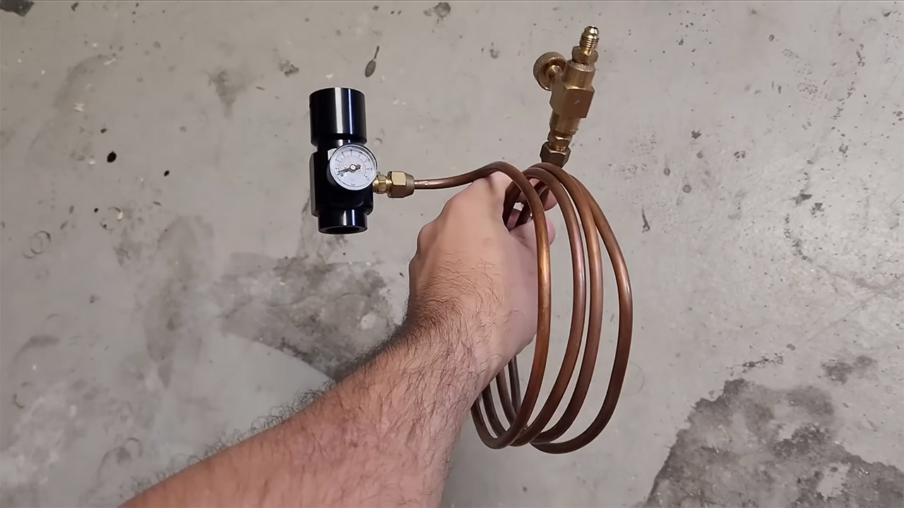 Fermentation Filling High Pressure CO2 Bottles