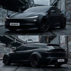 Tesla Model S Shooting Brake Concept