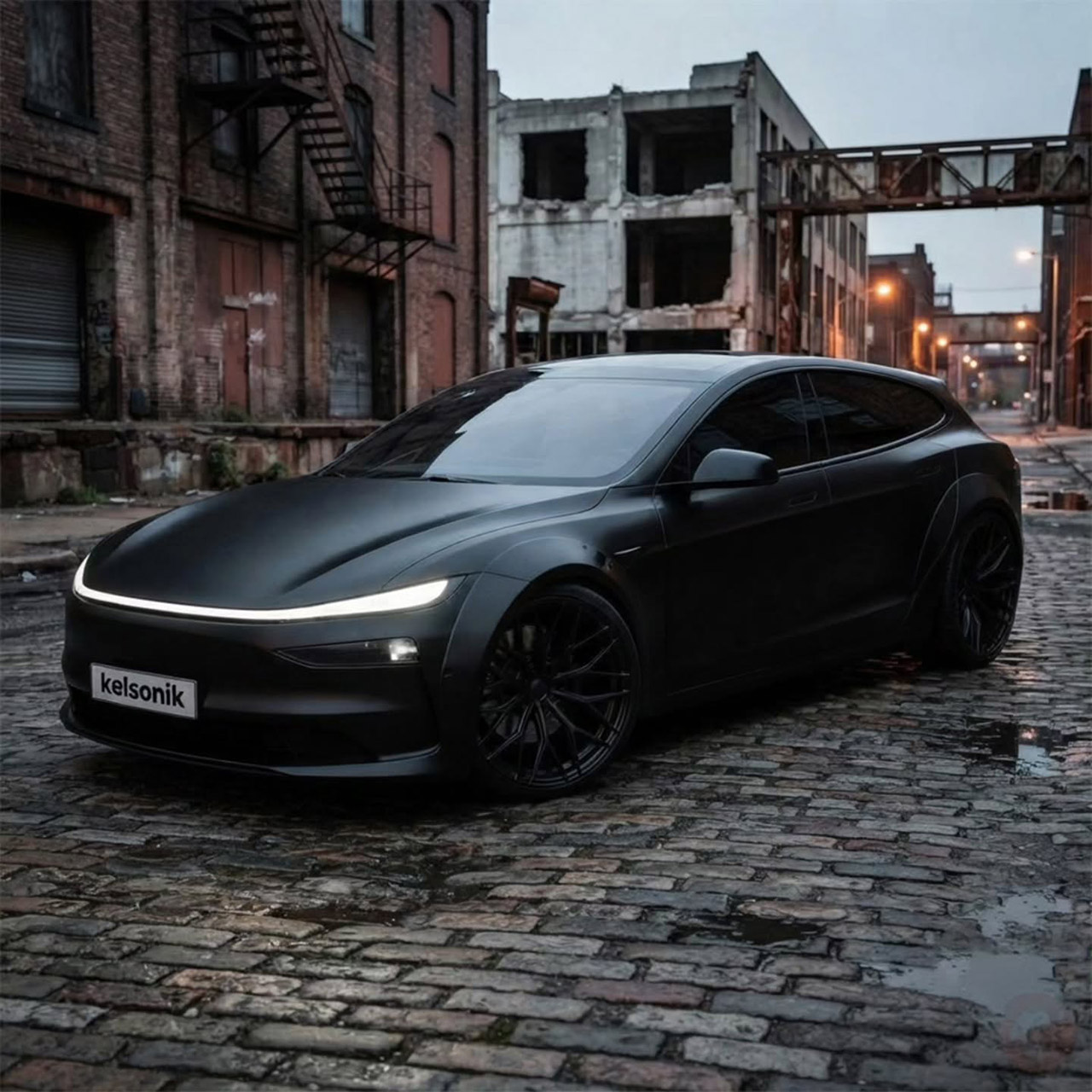 Tesla Model S Shooting Brake Concept