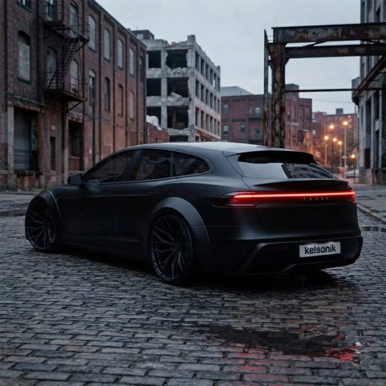 Tesla Model S Shooting Brake Concept