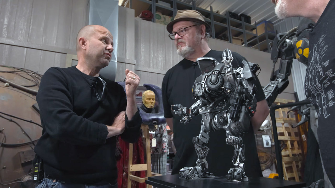 Adam Savage RoboCop 2 Cain Robot