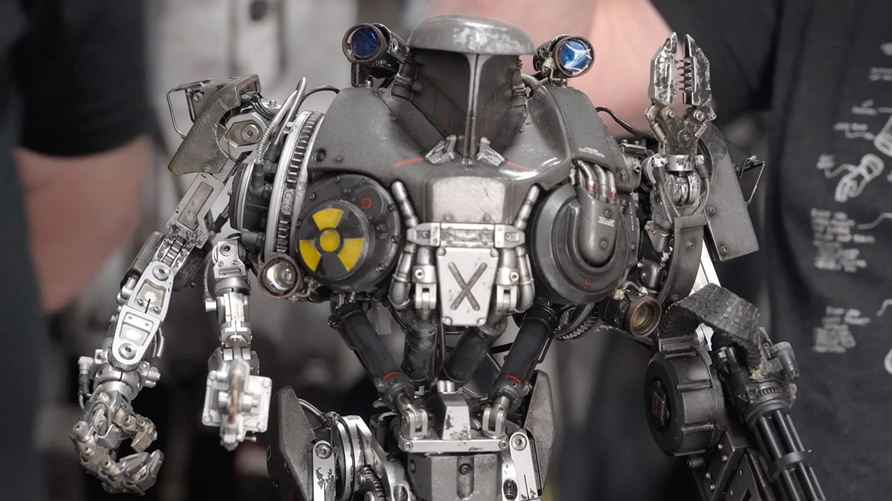 Adam Savage RoboCop 2 Cain Robot