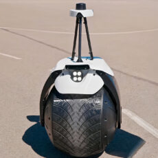 1ROLLO Autonomous Monowheel Security Robot