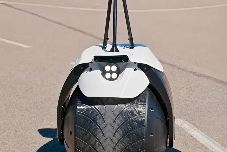 1ROLLO Autonomous Monowheel Security Robot