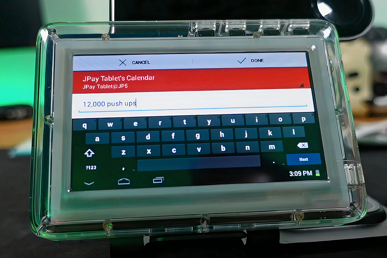 eBay Prison Issue Tablet